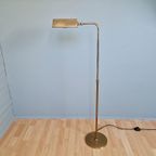Messing Vloerlamp, Florian Schulz, Jaren 70 thumbnail 8