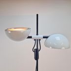 Vintage Valenti Milano Vloerlamp Design ‘70 Italy Wit Dimmer thumbnail 2