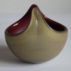 Gold Flecked Bowl In Murano Glass, 1950S thumbnail 12