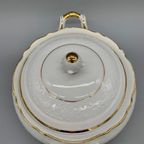 Bavaria Schumann Arzberg Barok Wit Reliëf Terrine thumbnail 8