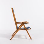 Italian Mid-century Foldable Deck Chair From Fratelli Reguitti 1960’s thumbnail 6