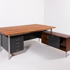 Executive Desk By Herbert Hirche For Holzäpfel, 1950’s Germany thumbnail 13