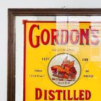 Vintage Gordon’S London Dry Gin Spiegel Jaren 70 thumbnail 4