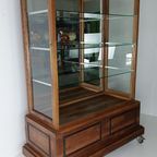 Prachtige Grote Vitrine Kast thumbnail 4