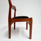 Set Van 6 Opnieuw Gestoffeerde Stoelen Van Burchardt Nielsen thumbnail 4