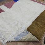 Handgeweven Marokkaanse Berber Tapijt - Kleurrijk Modern Blokpatroon (300X250 Cm) thumbnail 17
