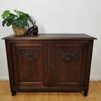 Antiek Frans Dressoir, Commode, Badkamerkast, Kastje thumbnail 2