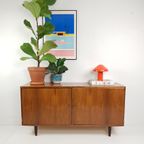 Vintage Deens Dressoir Palissander Hout Kast Tv Meubel thumbnail 3