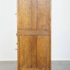 Antieke Eikenhouten Broodkast Uit Eind 17e Eeuw Met Werkende Sloten En Unieke Details thumbnail 9