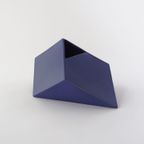 Blue Graphic Shaped Vase, Dirk Romijn thumbnail 3