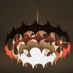 Wit/Oranje Metalen Hanglamp 53258 thumbnail 4