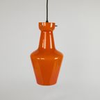 Targetti Sankey - Made In Italy - Opaalglas - Oranje - Hanglamp - 1960'S thumbnail 3