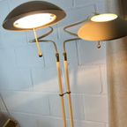 Zeldzame Vintage Mid Century Regency Vloerlamp, Herda 70's thumbnail 10