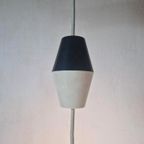 Vintage Fiberglas Bakeliet Lamp Van Louis Kalff Voor Philips thumbnail 10
