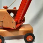 Tafellamp Van Vintage Speelgoed Hijskraan thumbnail 8