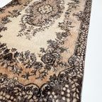 Bruin En Roze Vintage Yuruk Vloerkleed 112 X 207 Cm thumbnail 5