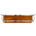 Deens Design Kapstok Teak Chroom Vintage 1960’s thumbnail 4