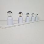 Vintage Targetti Sarkey Domino Wandlamp Space Age ´70 Nos thumbnail 8