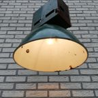 Grote Industriële Emaille Hanglamp thumbnail 7