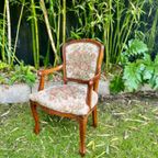 Dames Fauteuil In Queen Ann Of Louis Xvi Stijl. thumbnail 5