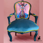Fun Fashion Animal Barok Kinderfauteuil thumbnail 2