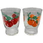 Set Retro Sap Glaasjes 2 Stuks 70's thumbnail 2