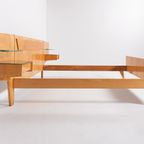 1950’S Mid-Century Italian Modern Double Bed Frame From Vittorio Dassi thumbnail 6