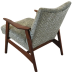 Vintage Fauteuil 'schagen' Midcentury New Upholstery thumbnail 14