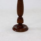 Decorative Solid Wooden Pedestal 1970S thumbnail 5