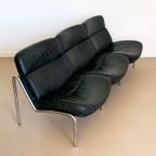 Vintage Scandinavisch Jørgen Kastholm Tubular Design Bankstel thumbnail 8