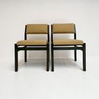Set Opnieuw Gestoffeerde Sa07 Stoelen Van Cees Braakman thumbnail 2