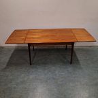 Vintage Eettafel Uitschuifbare Tafel Teakhout Tafel thumbnail 9