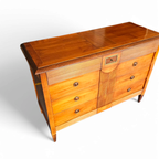 Brigitte Forestier For John Lewis & Partners / Cherrywood Commode Chest, Of Four Drawers 1990s thumbnail 8