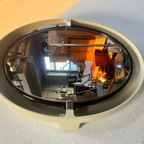 Vintage Ovale Spiegel Met Verlichting, Allibert, 1970's thumbnail 16
