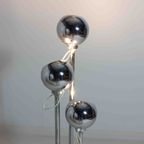 Mid-Century Modernistische Stalamp Met Magnetische Bal Lampen, Italië 1970S thumbnail 3