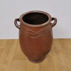 Grote Aardewerk Antiek Keulse Pot, Plantenbak, Bloempot 006 thumbnail 9