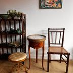 Antiek Frans Louis Xv Tafel Met Marmer Blad thumbnail 10