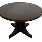 Vintage Ronde Eettafel Jaren 70 Space Age Design thumbnail 6