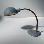 Desk Lamps - Blue/Gray - Brass, Bendable Neck thumbnail 6