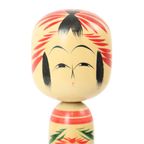 Grote Kokeshi Pop Xl Formaat Hout Japan Showa Periode 38cm thumbnail 7