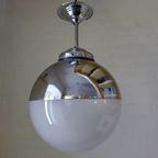 Art Deco Style Plafondlamp Bol – Vintage thumbnail 4