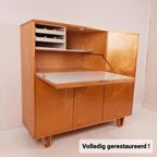 Vintage Pastoe Dressoir Cb01 | Cees Braakman 1954 | Highboard Buffetkast | Volledig Gerestaureerd thumbnail 2