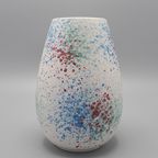 Scheurich 518 Art Vaas Gekleurde Spetters, 1980S thumbnail 3