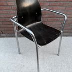 Vintage Pagholz Plywood Stoel - Adam Stegner, 1970's thumbnail 5