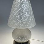 Murano Mushroom/Paddenstoel Tafellamp, Italie 1970'S thumbnail 8