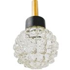 Vintage Glazen Cascade Hanglamp Zwart Goud thumbnail 5