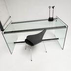 Glazen Designbureau 152 Cm Breed, 1980'S thumbnail 8