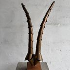 Sculptural Horns Art Piece thumbnail 3