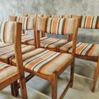 Set Vintage Eetkamerstoelen Retro Jaren 70 No 6 thumbnail 6