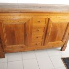 Prachtige 19de Eeuwse Dressoir In Eik thumbnail 3